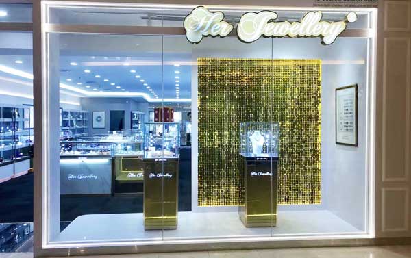 珠寶展示柜可以定制嗎？